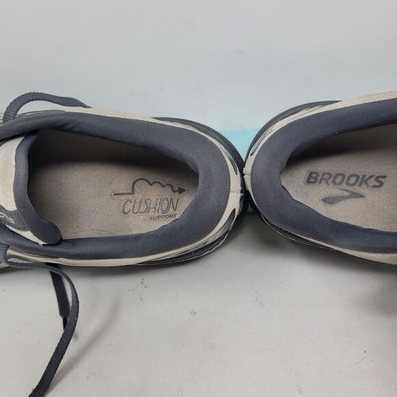 Brooks Adrenaline GTS 23 Mens 12 Wide Shoes Gray Running 1103912E065 Gym Walking main image 6